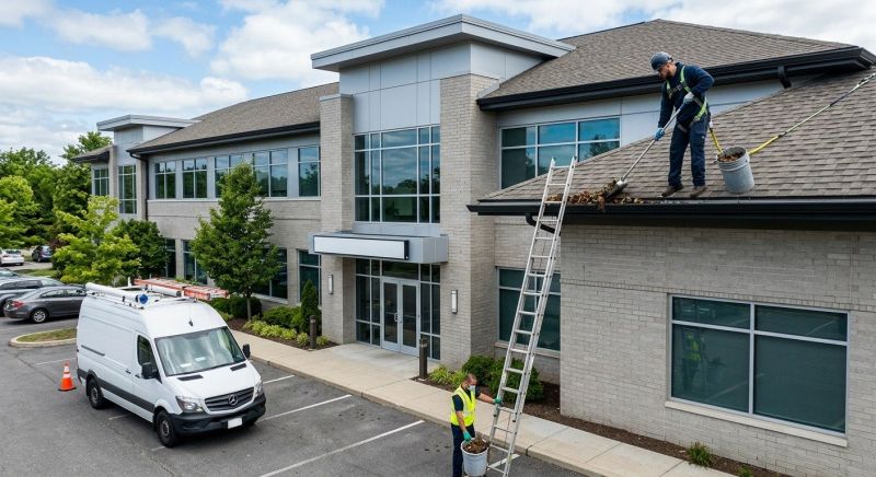 Commercial Gutter Cleaning in Denver County, CO