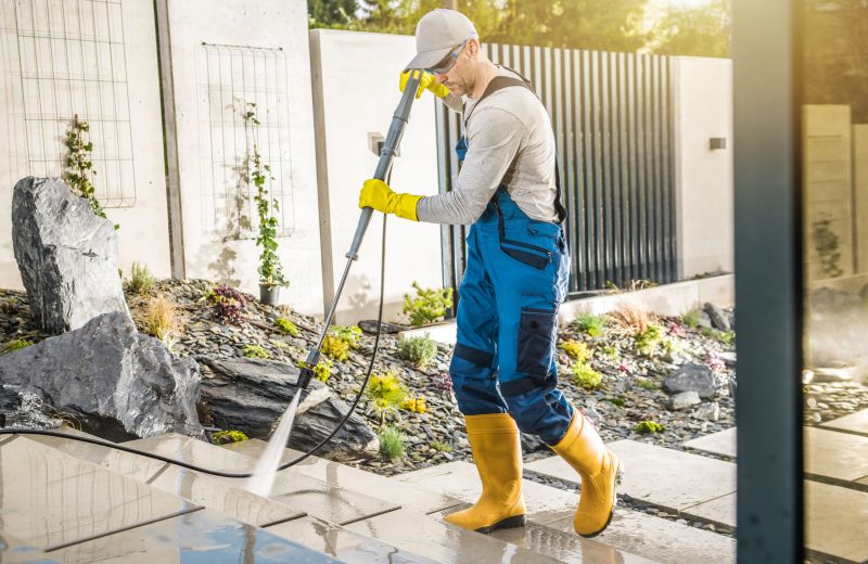 Garage Power Washing