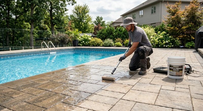 Courtyard Sealing in Puyallup, WA