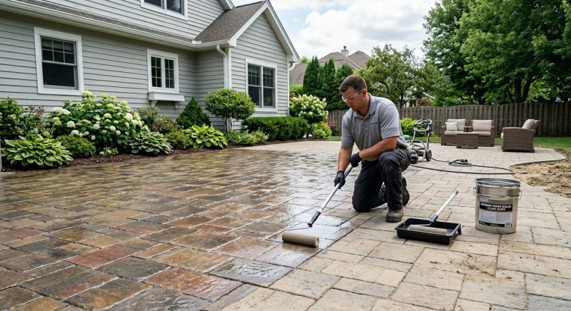 Courtyard Sealing in Gig Harbor, WA