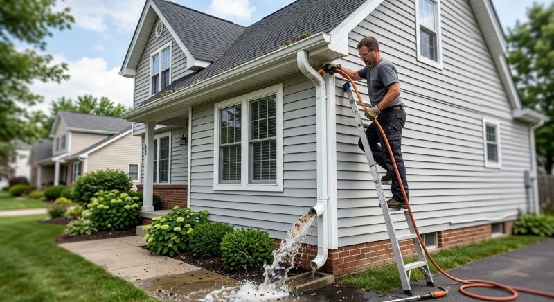 Downspout Cleaning in Annapolis, MD