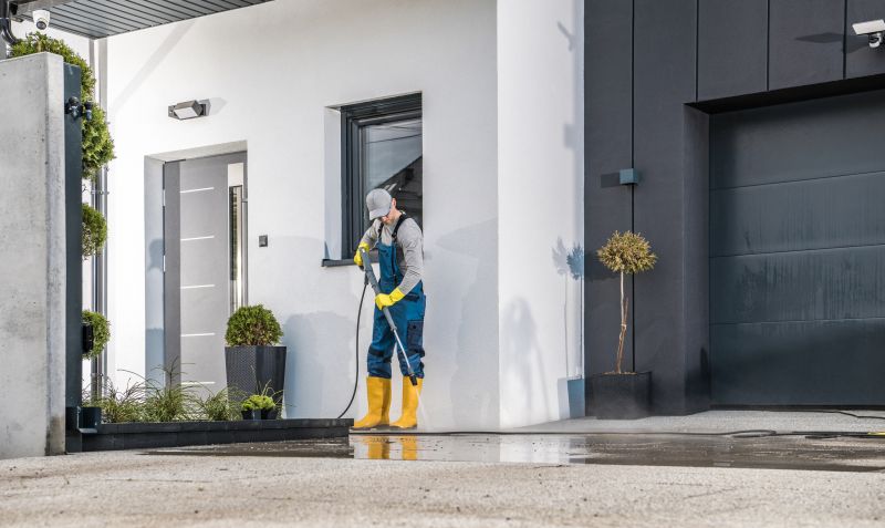 Garage Power Washing Cost — Cost of Garage Power Washing