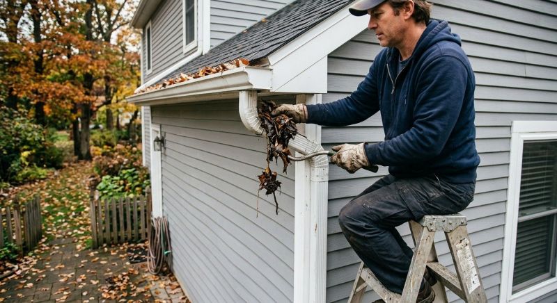 Gutter Downspout Unclogging in Monmouth County, NJ