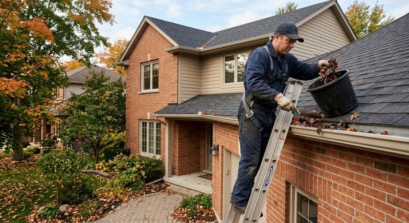 Gutter Pine Needle Removal in Westchester County, NY