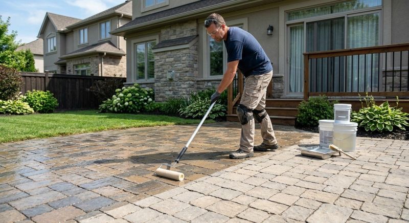 Flagstone Sealing in Alpharetta, GA